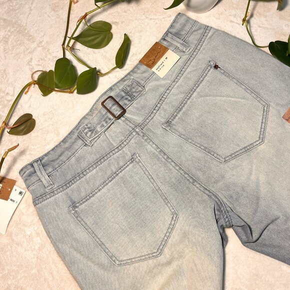 🏷️ Rachel Roy Ladd Boyfriend Carpenter Mid Rise Stone Washed Ripped Jeans Small - Picture 10 of 16